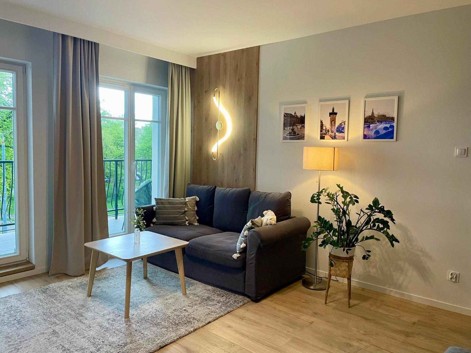 Apartament Kameralis Old Town - Klimatyzacja - Balkon - Winda Elblag Luaran gambar